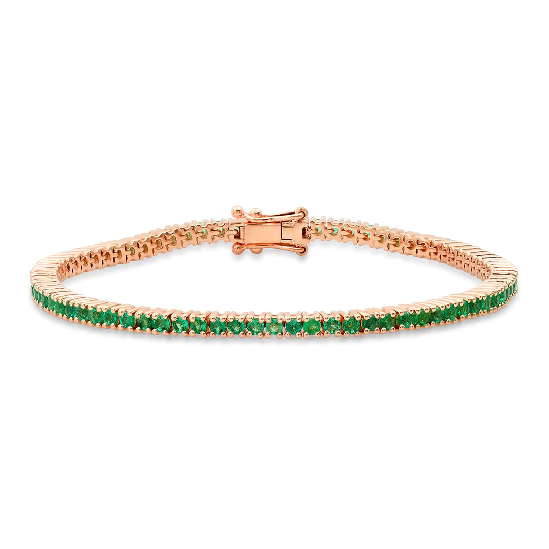 Emerald Tennis Bracelet