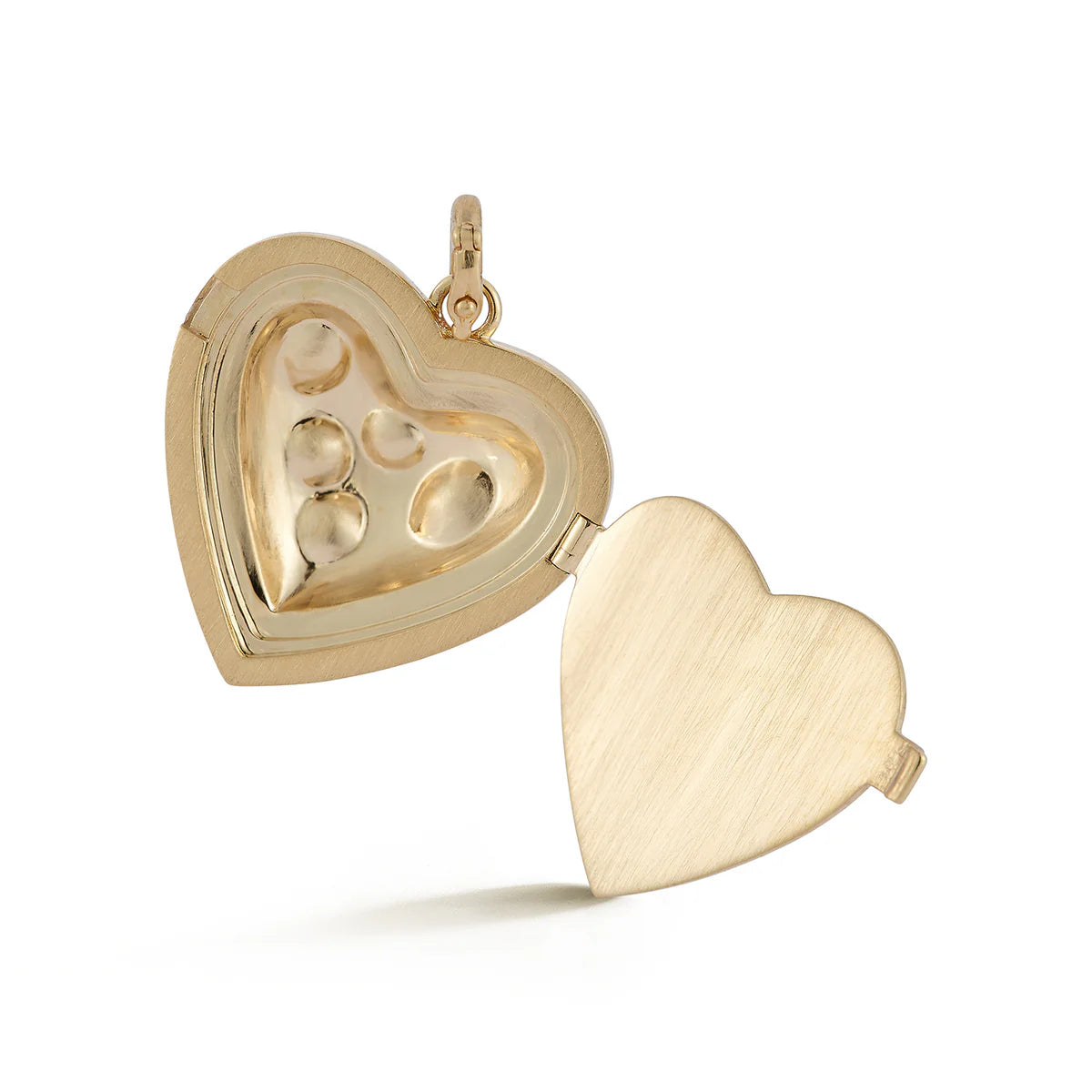 14K Gold Turquoise & Pearl Laney Locket