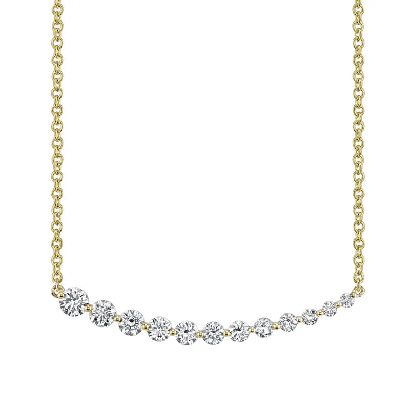 Graduated Diamond Necklace