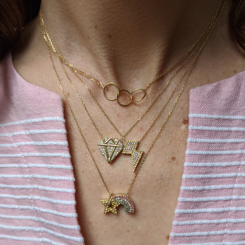 JuJu Shooting Star Charm Necklace