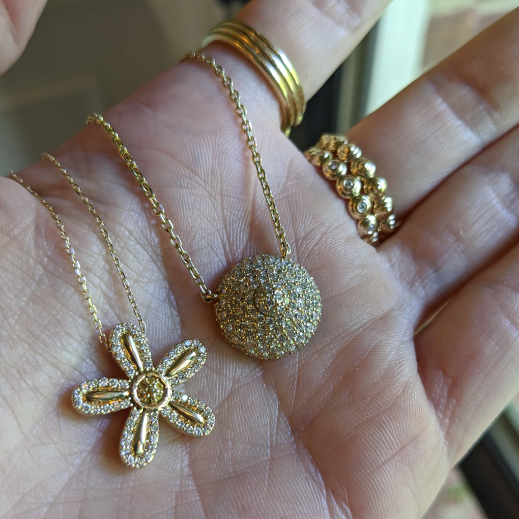 JuJu Flower Charm Necklace