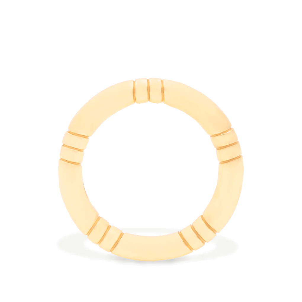 The Crew Stacking Ring - Etched