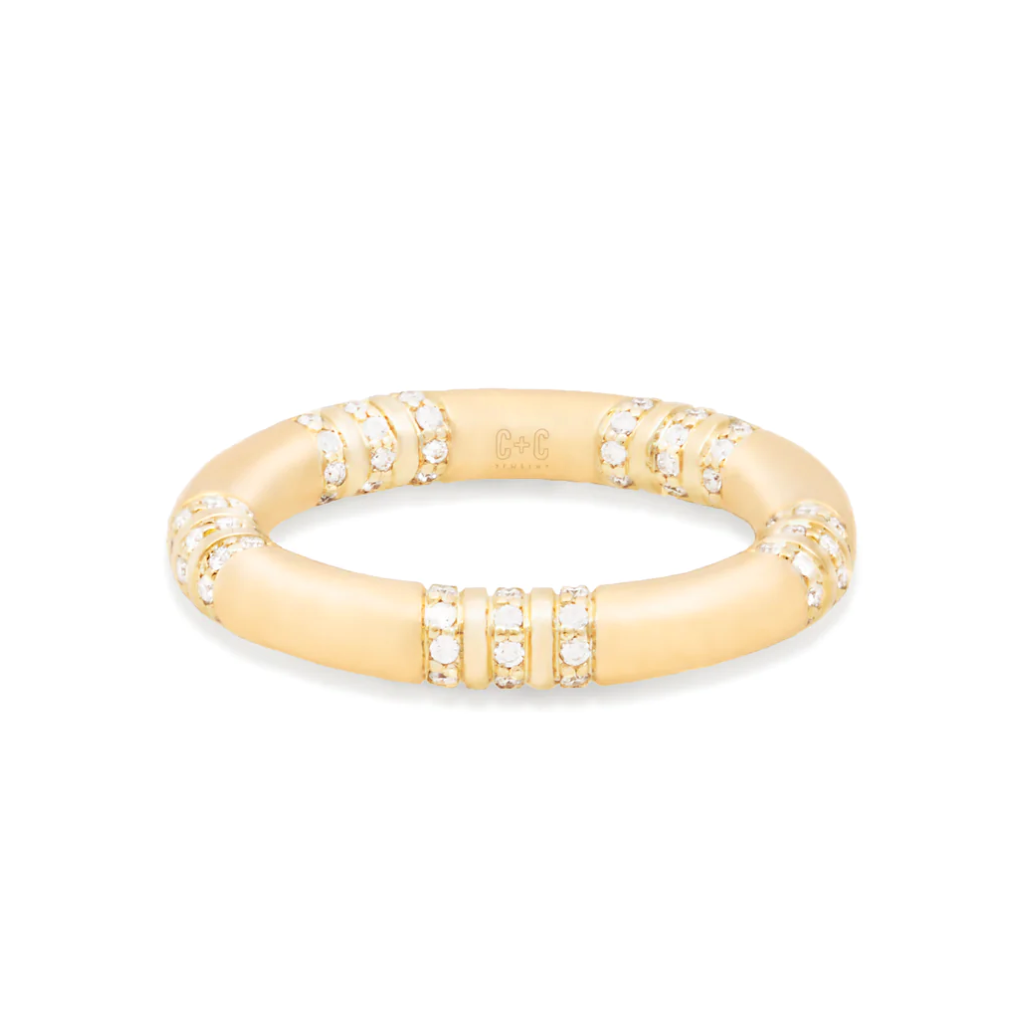 The Crew Stacking Ring - Diamond