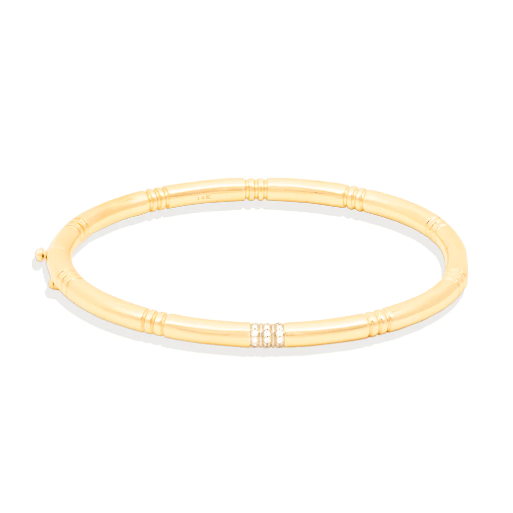 The Crew Bangle Bracelet - Diamond