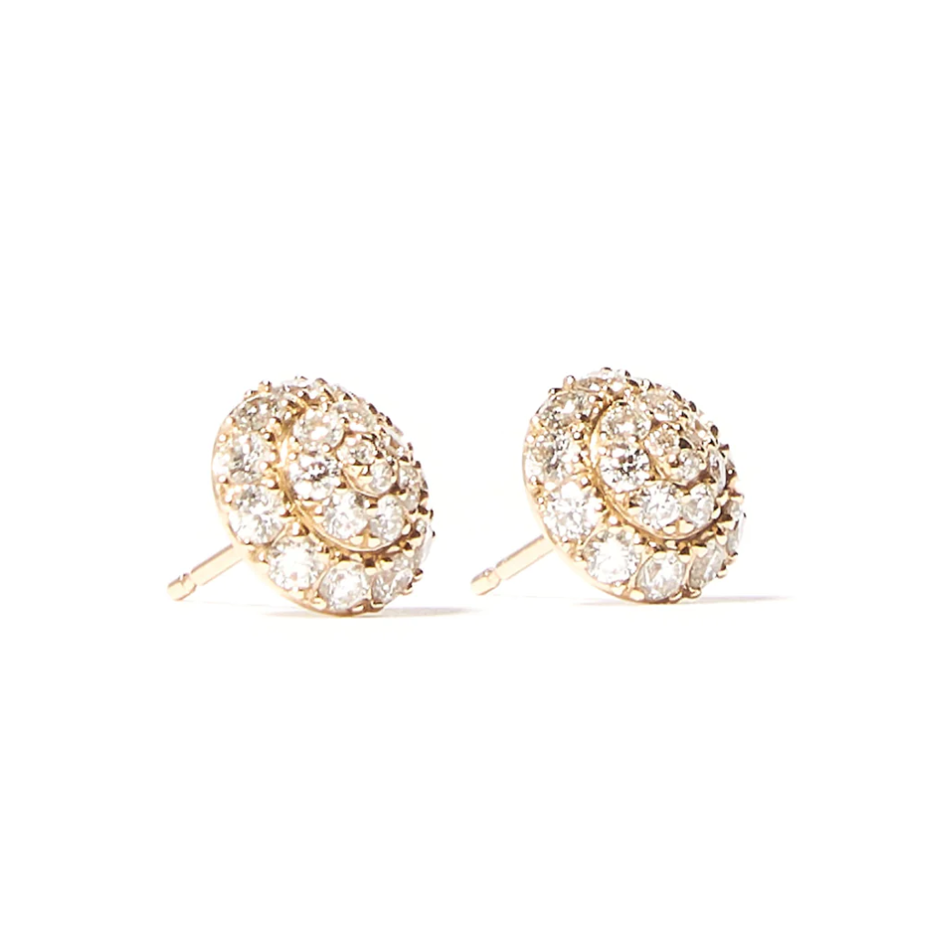 Evolve Stud Earrings - Diamond