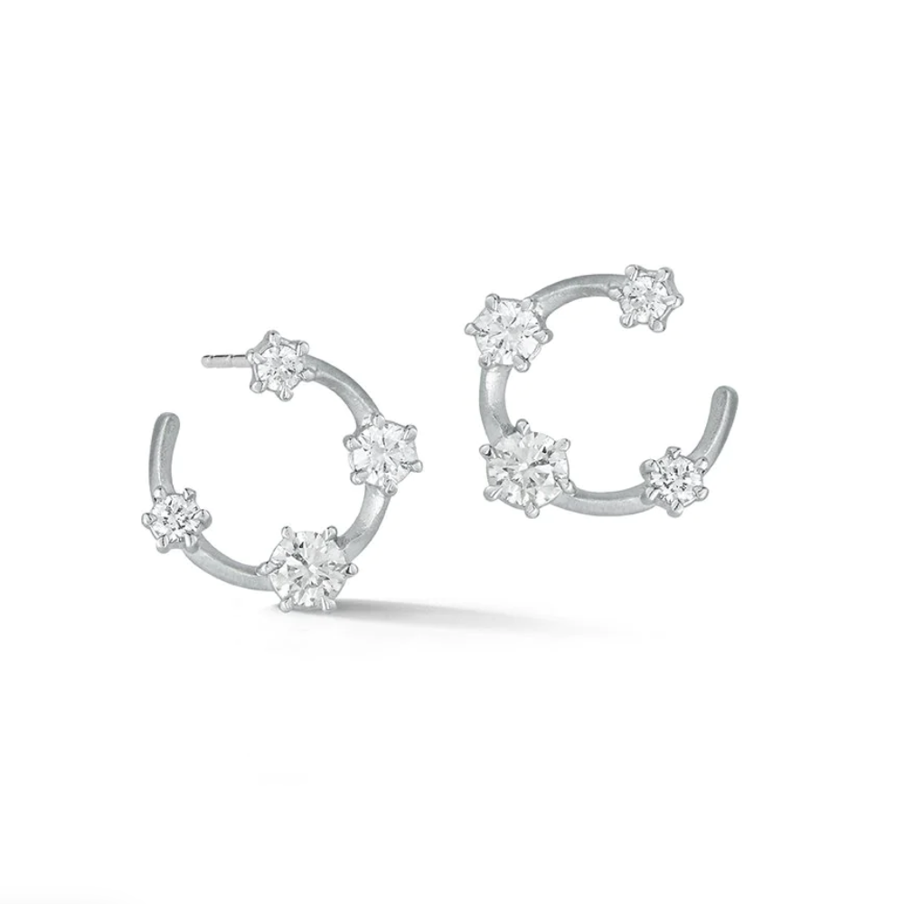 Small Kismet Diamond Hoops