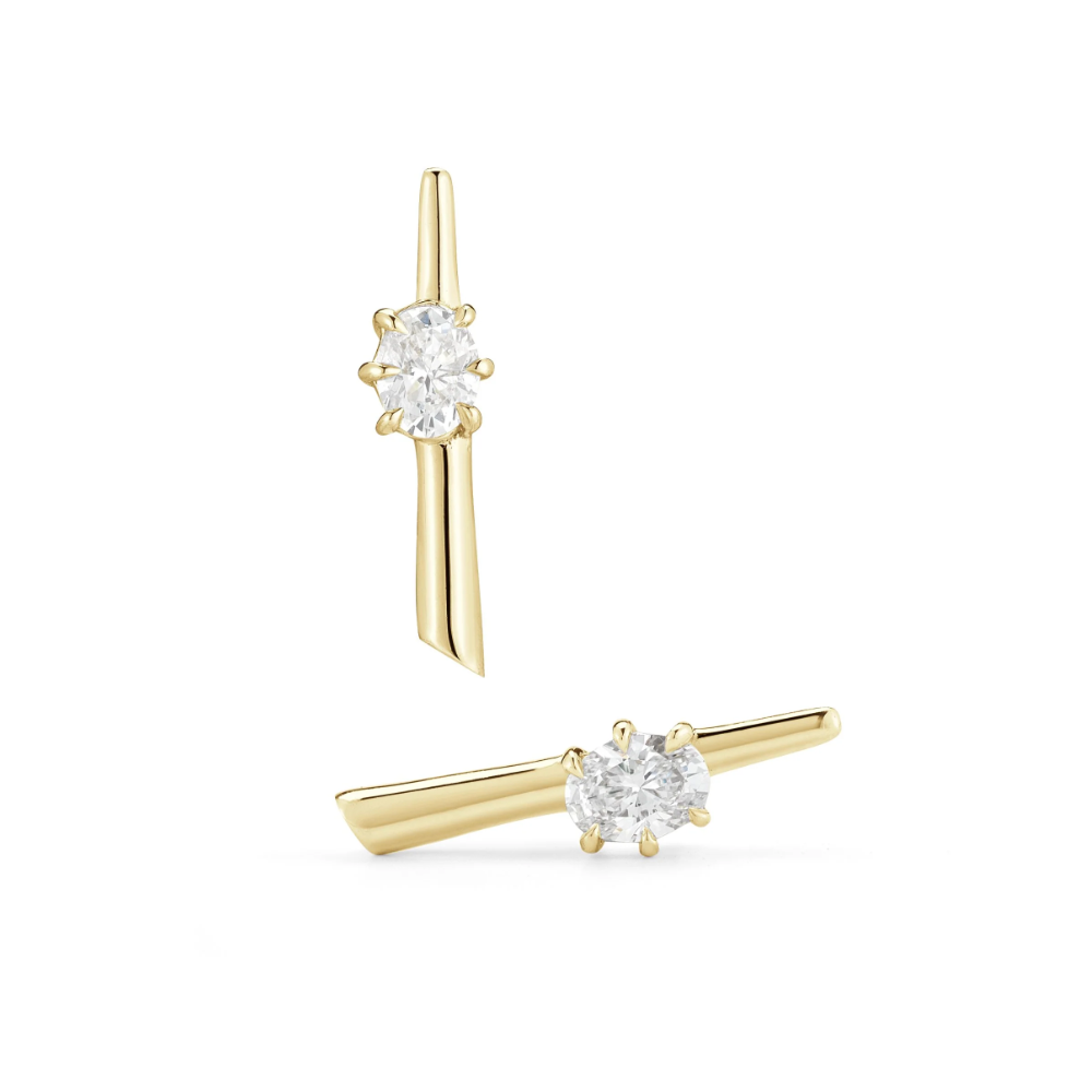 Rae Diamond Stud Earrings