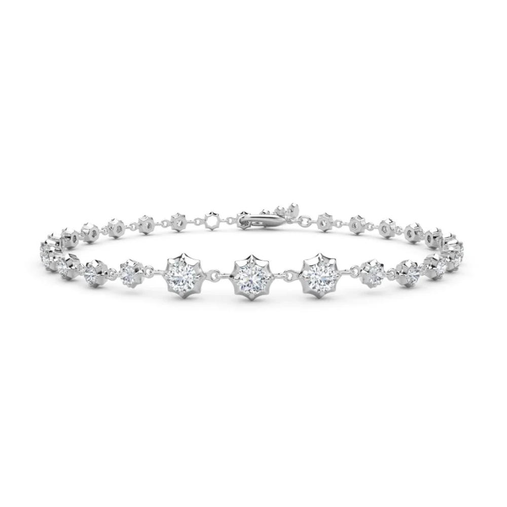 Sophisticate Diamond Line Bracelet