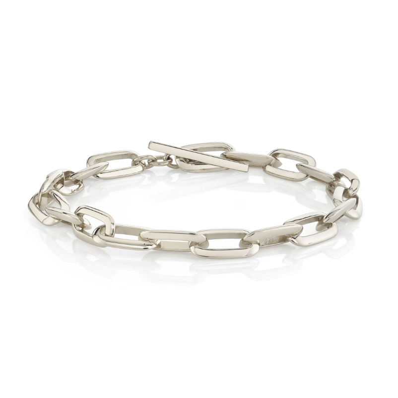 Chubby Large Link Knife Edge Chain Bracelet