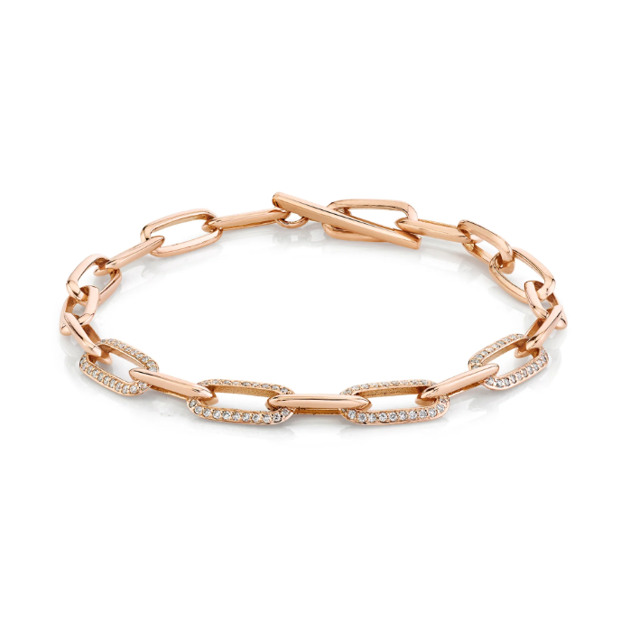 Alternating Oval Link Bracelet