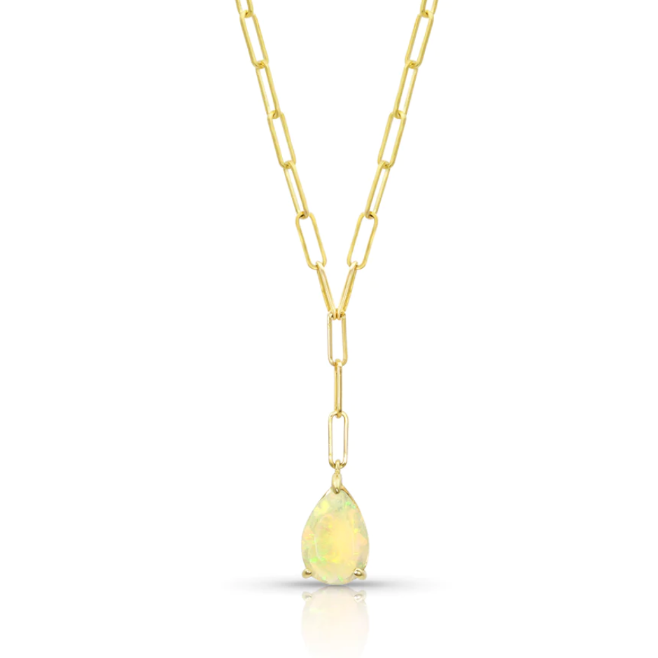 Gemfetti Single Lariat Necklace