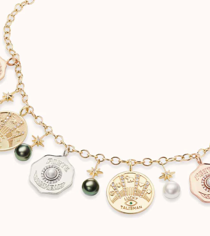 5 Coin Necklace