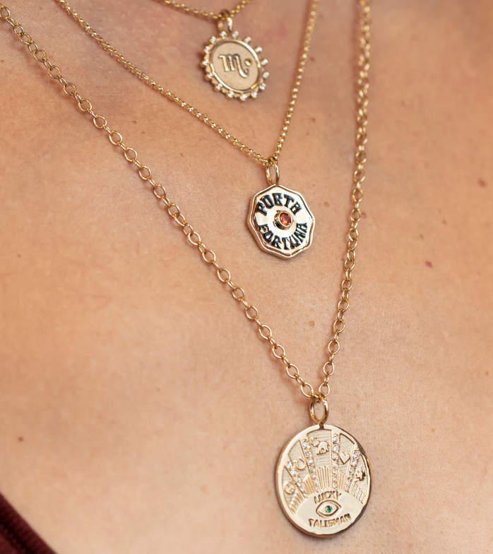 Talisman Coin Necklace