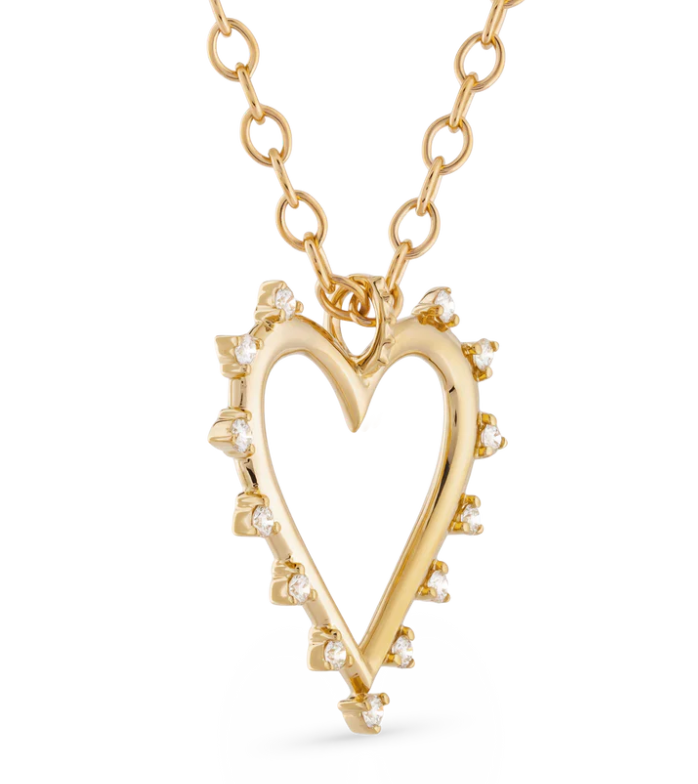 Open Heart Necklace