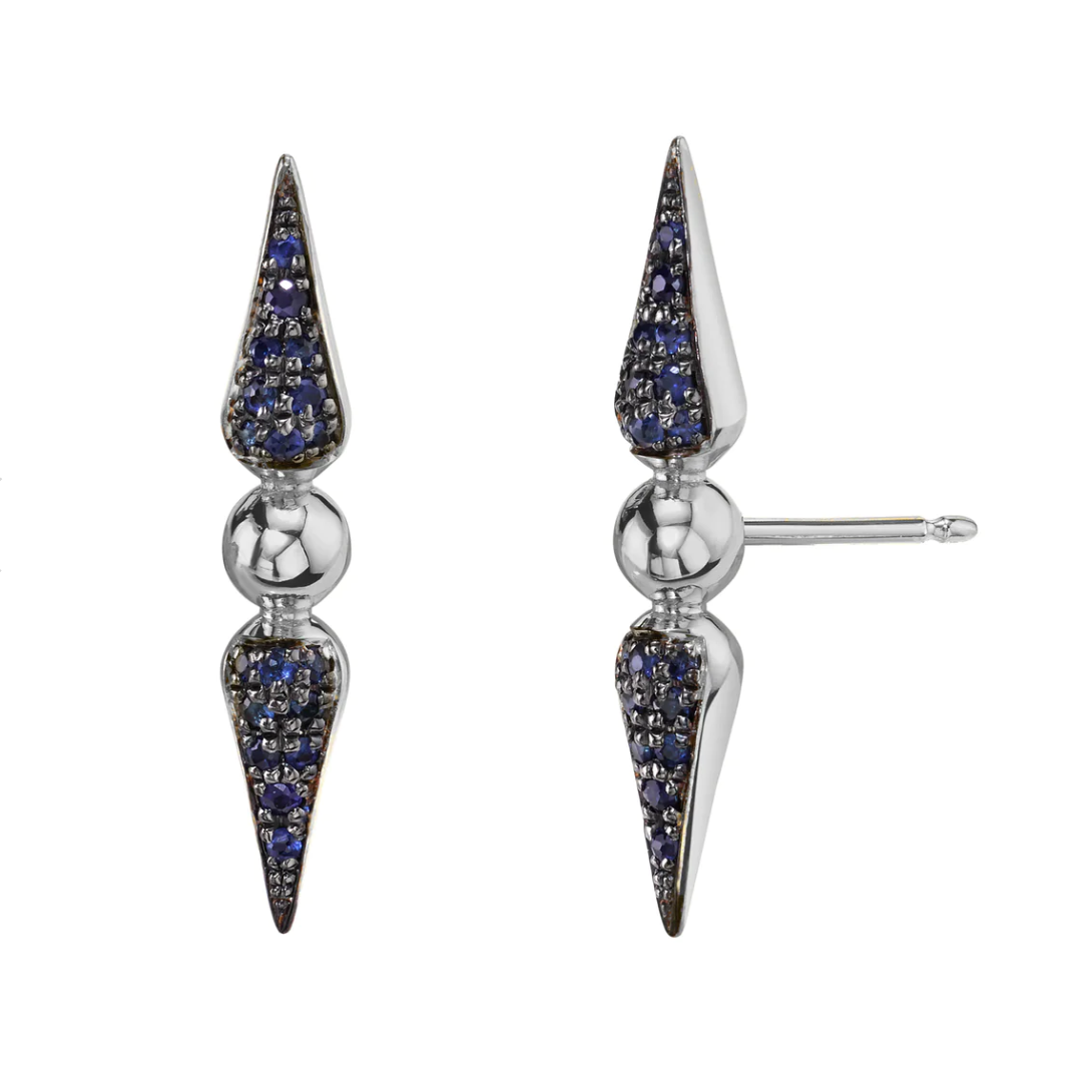 Shirley Pavé Spear Studs