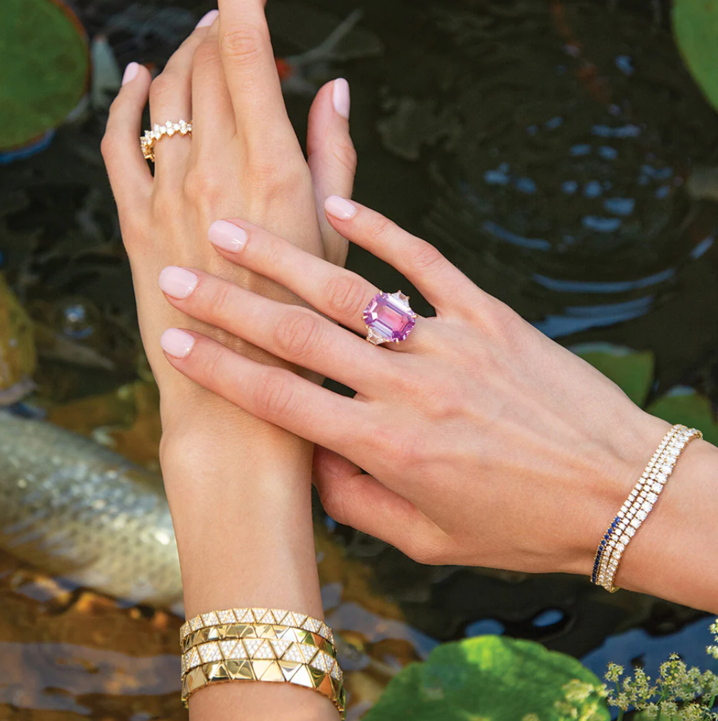 Thin Gold Cleo Bracelet