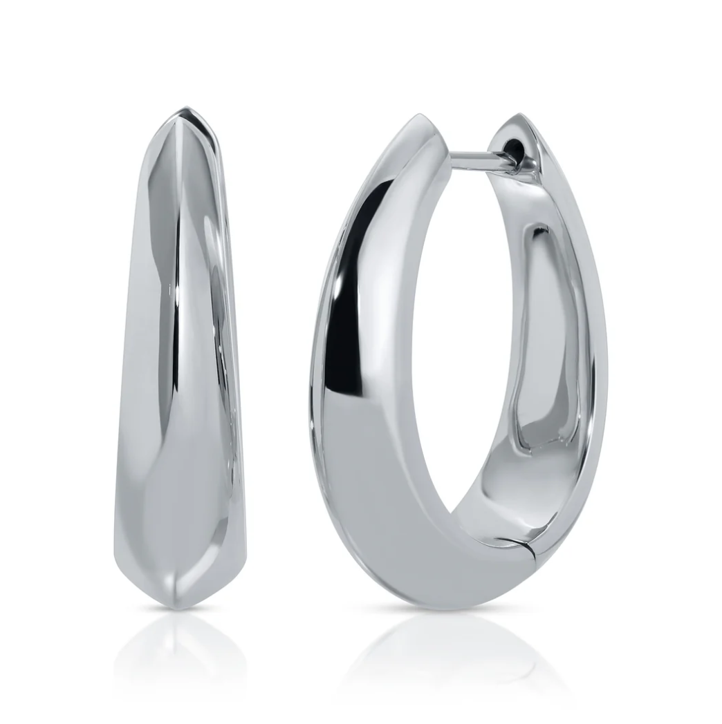 Plain Oval Hoops