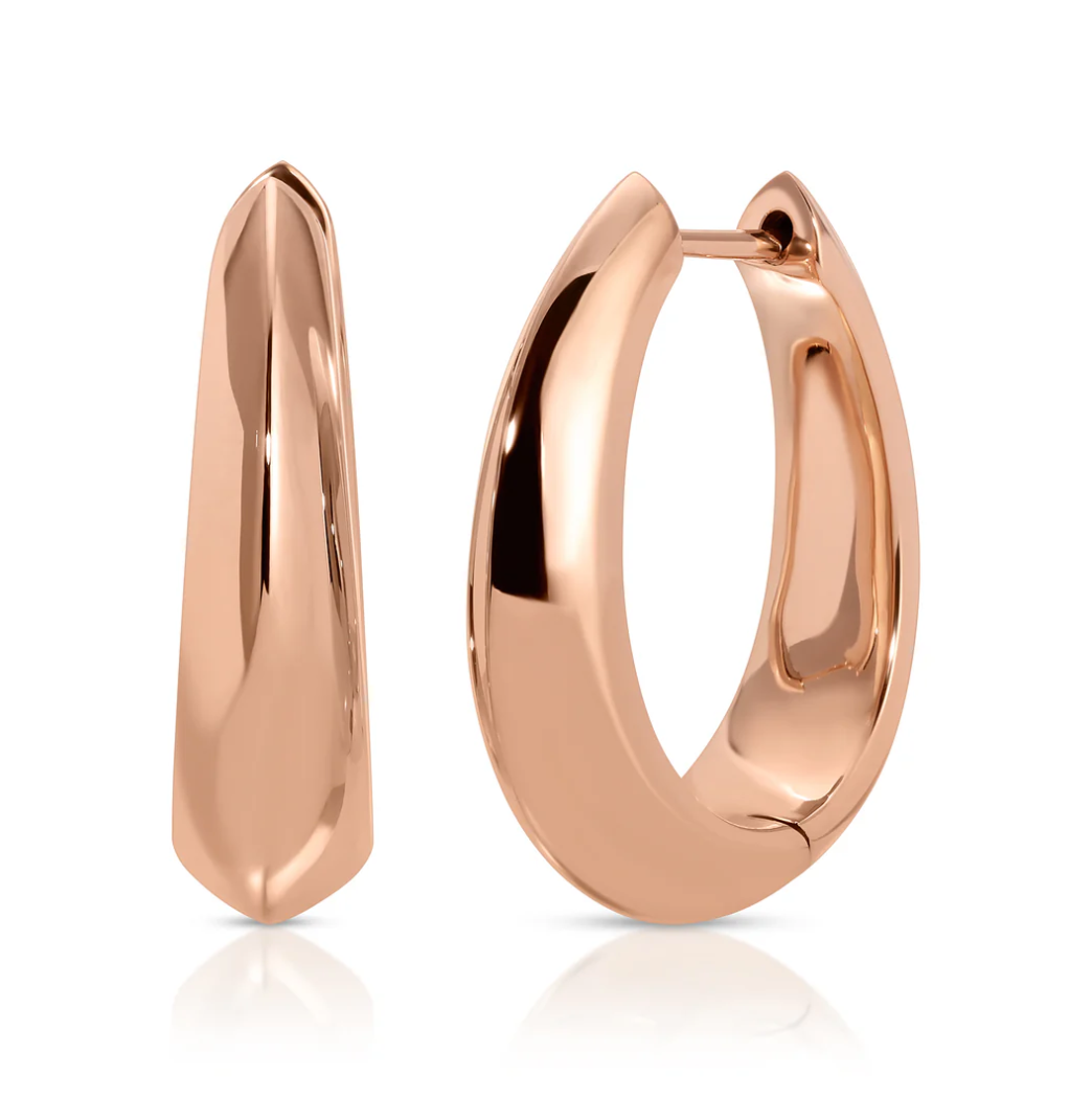 Plain Oval Hoops
