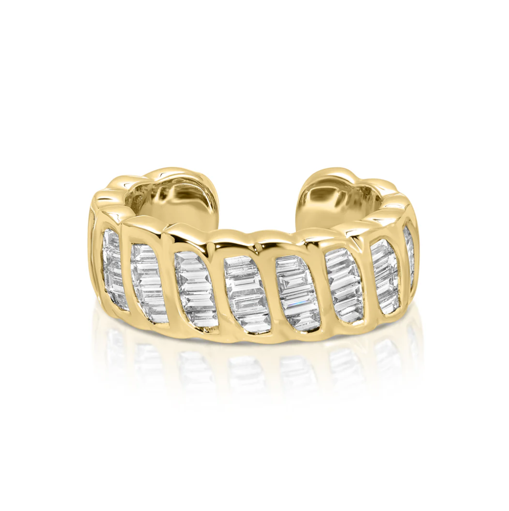 Baguette Diamond Zoe Ear Cuff