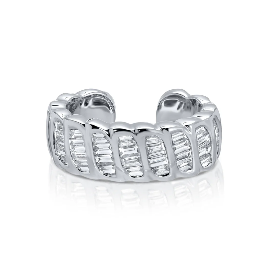 Baguette Diamond Zoe Ear Cuff