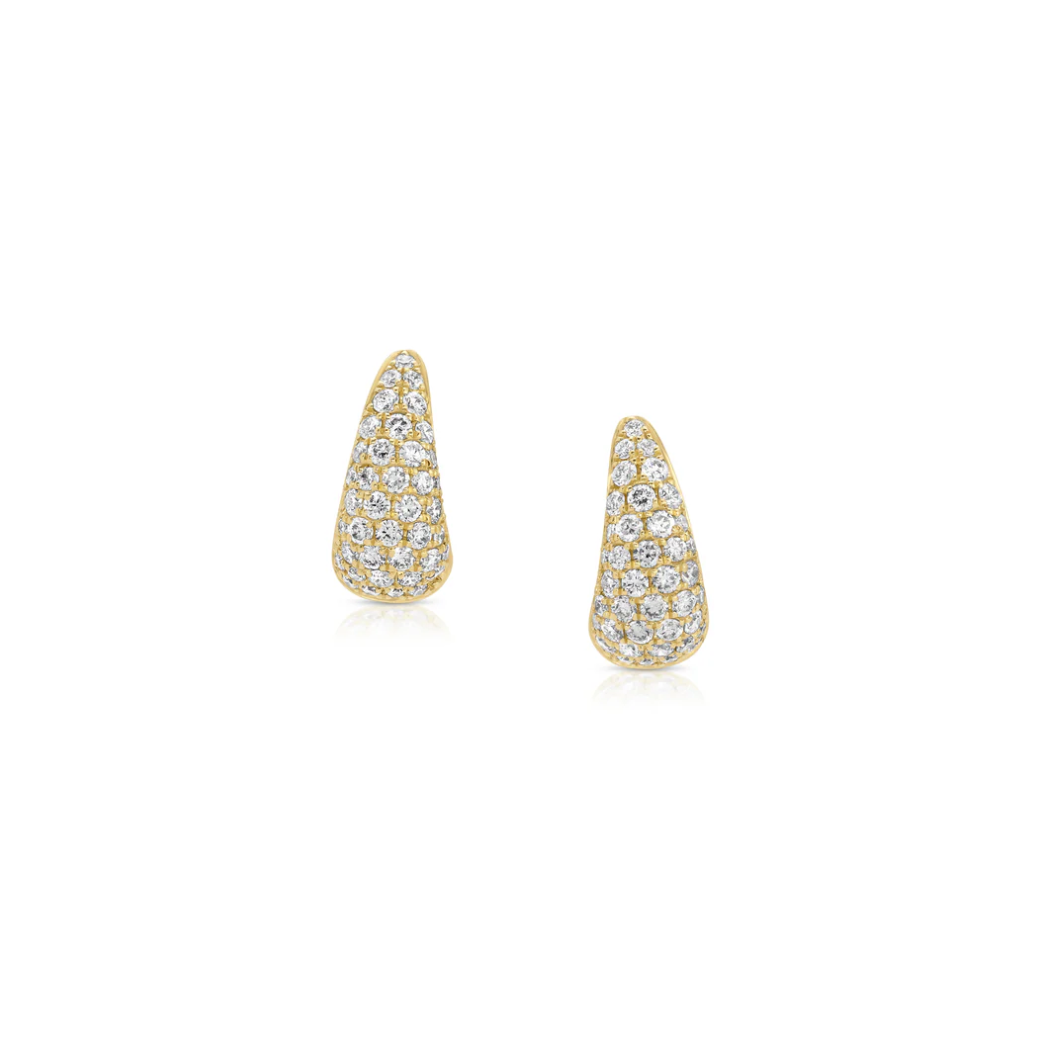 Baby Diamond Claw Earrings