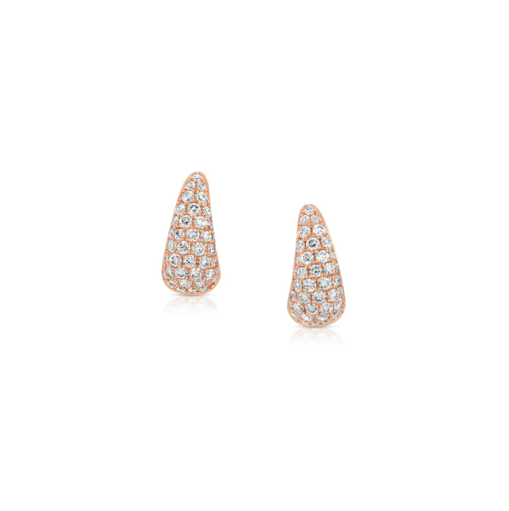 Baby Diamond Claw Earrings