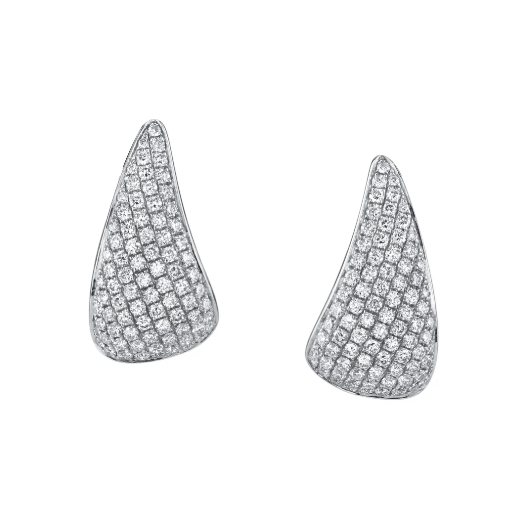 Diamond Claw Earrings