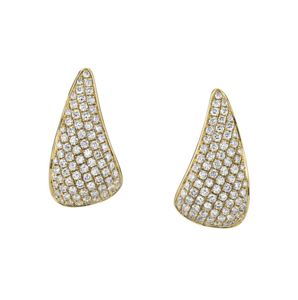Diamond Claw Earrings