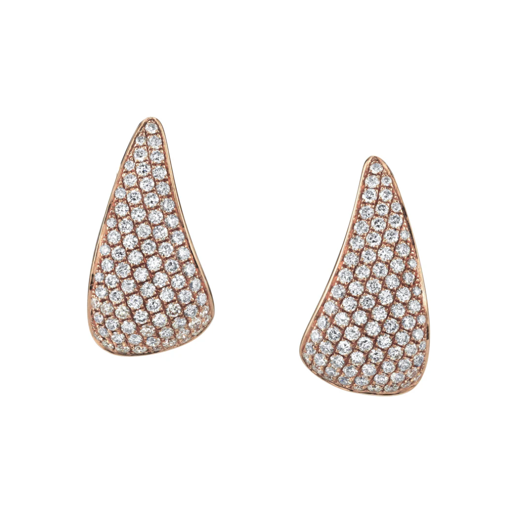 Diamond Claw Earrings