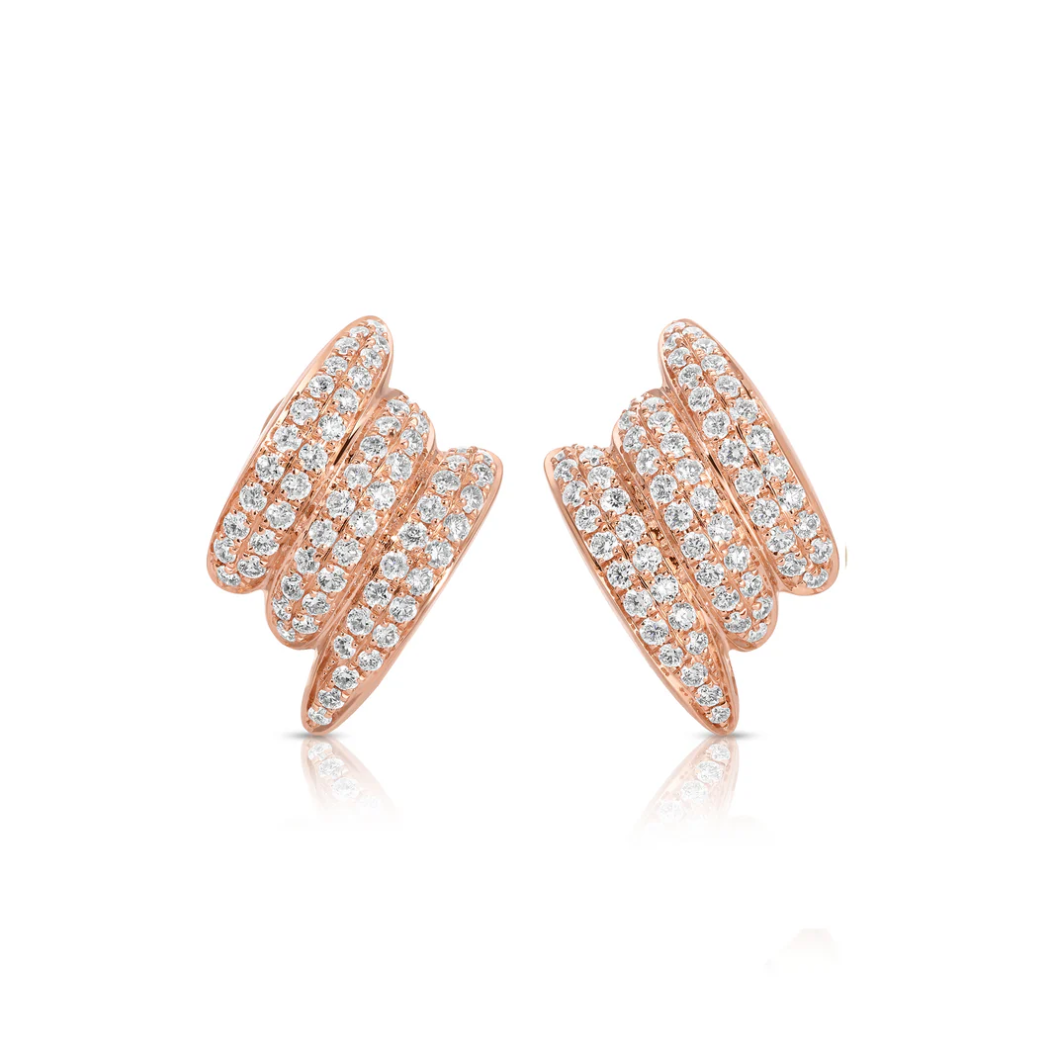Small Diamond Claire Earrings