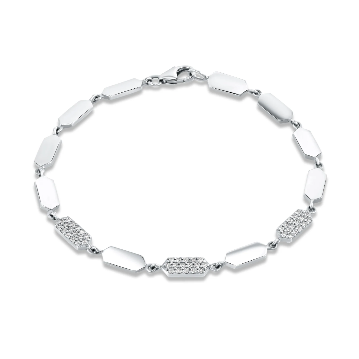 Diamond Confetti Bracelet - 3 Station