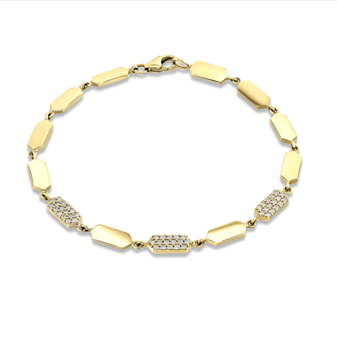 Diamond Confetti Bracelet - 3 Station