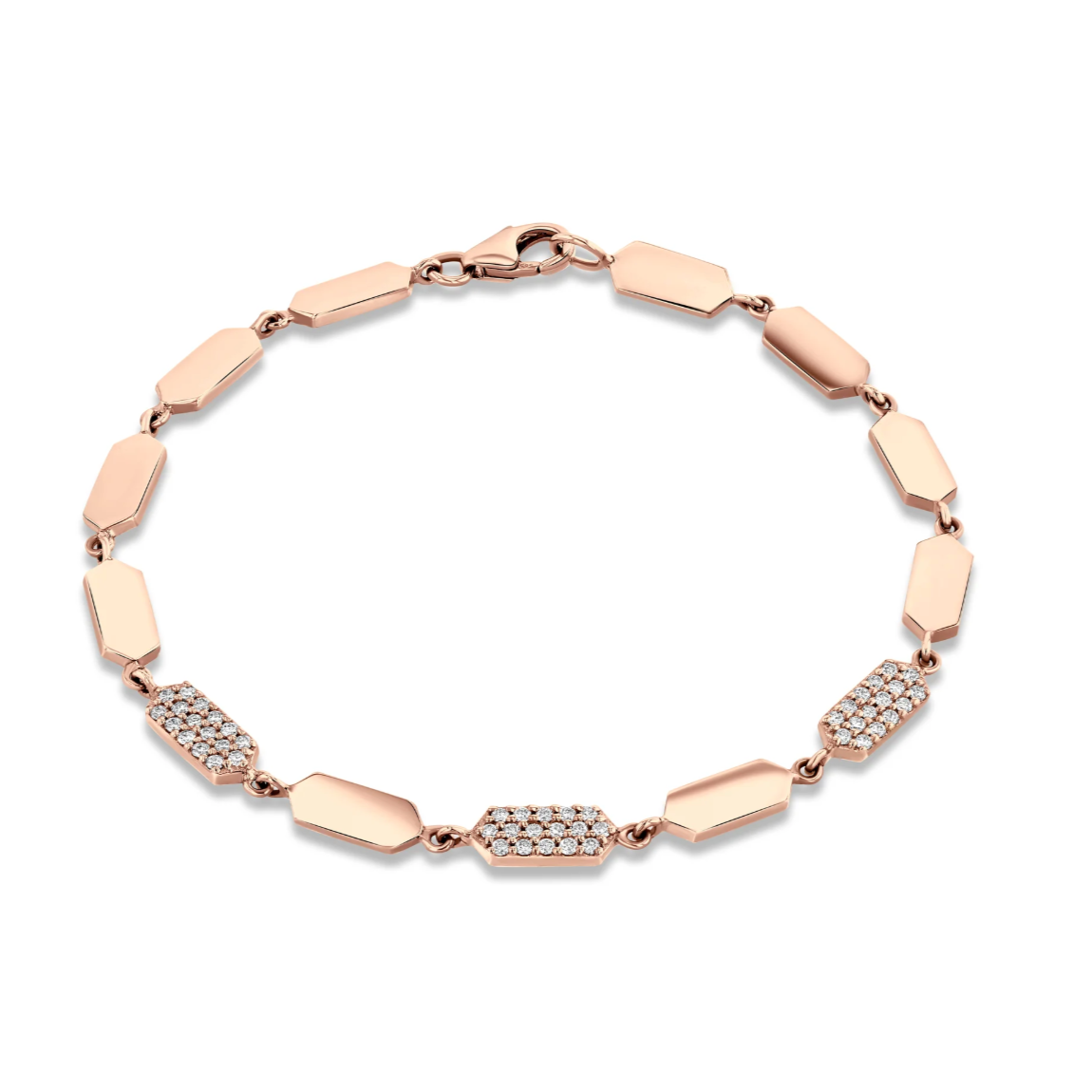 Diamond Confetti Bracelet - 3 Station