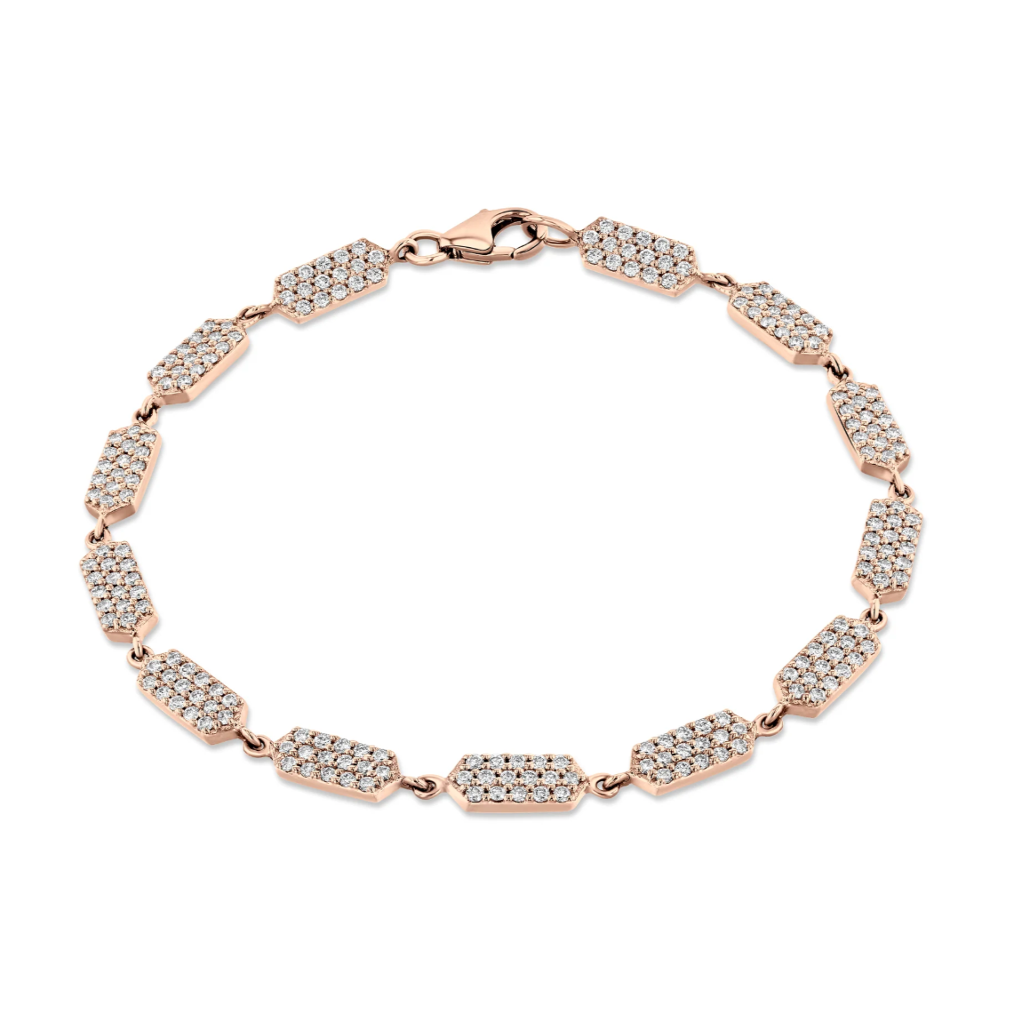 Diamond Confetti Bracelet - All Pave