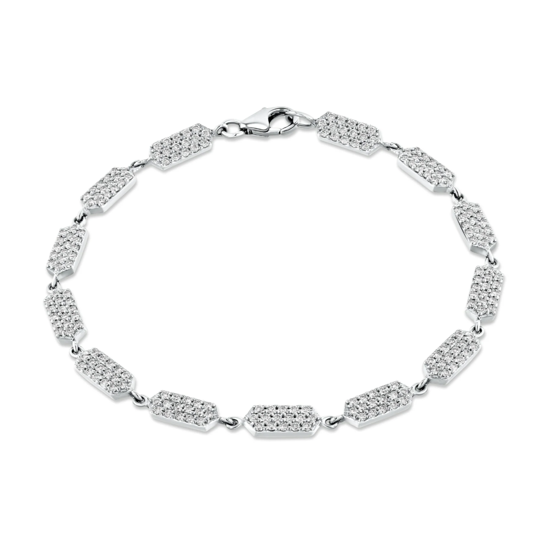 Diamond Confetti Bracelet - All Pave