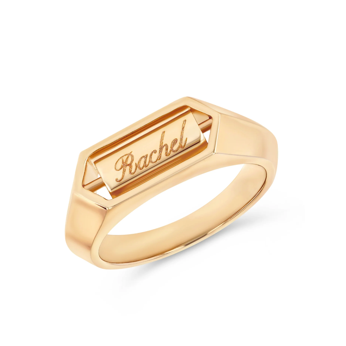 Domed Marquis Flip Ring