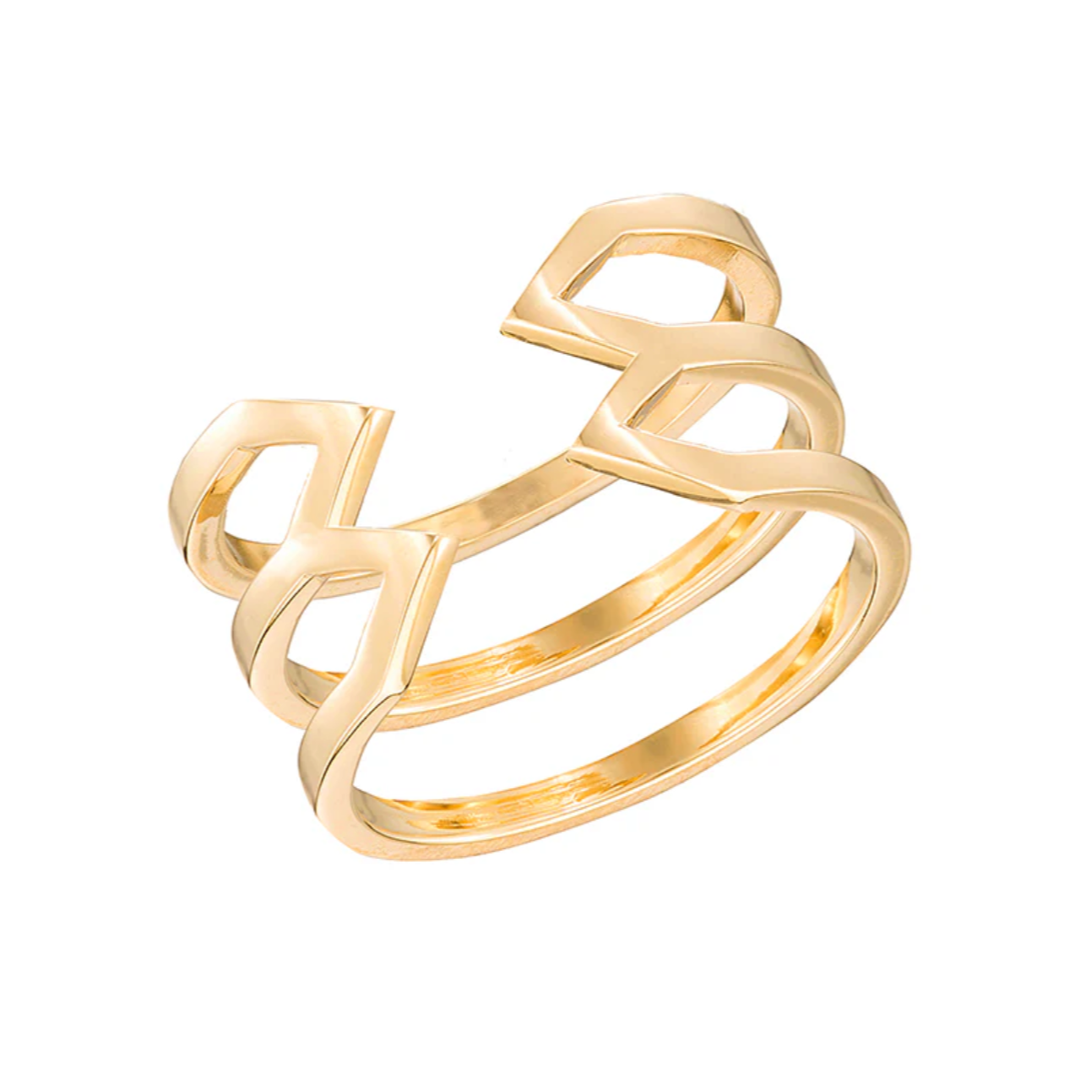 Stacked Dagger Ring