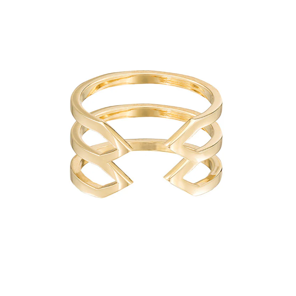 Stacked Dagger Ring