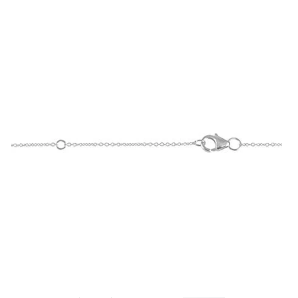 All Diamond Mini Marquis Necklace