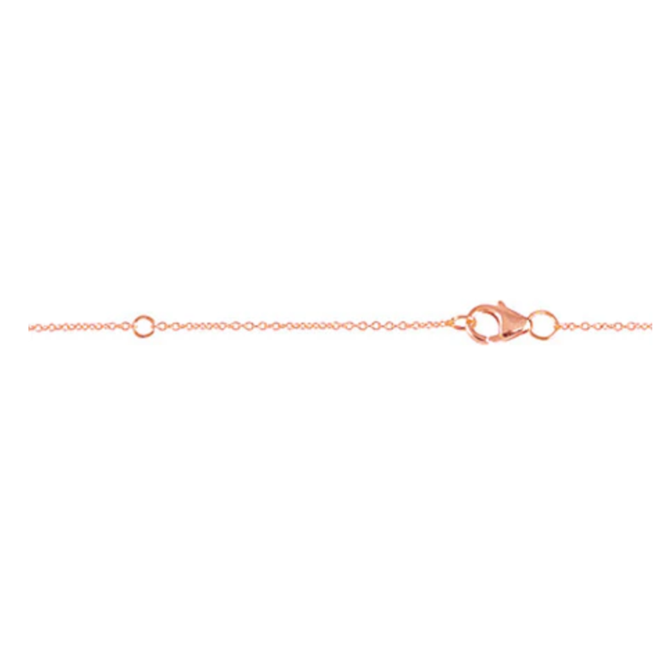 All Diamond Mini Marquis Necklace