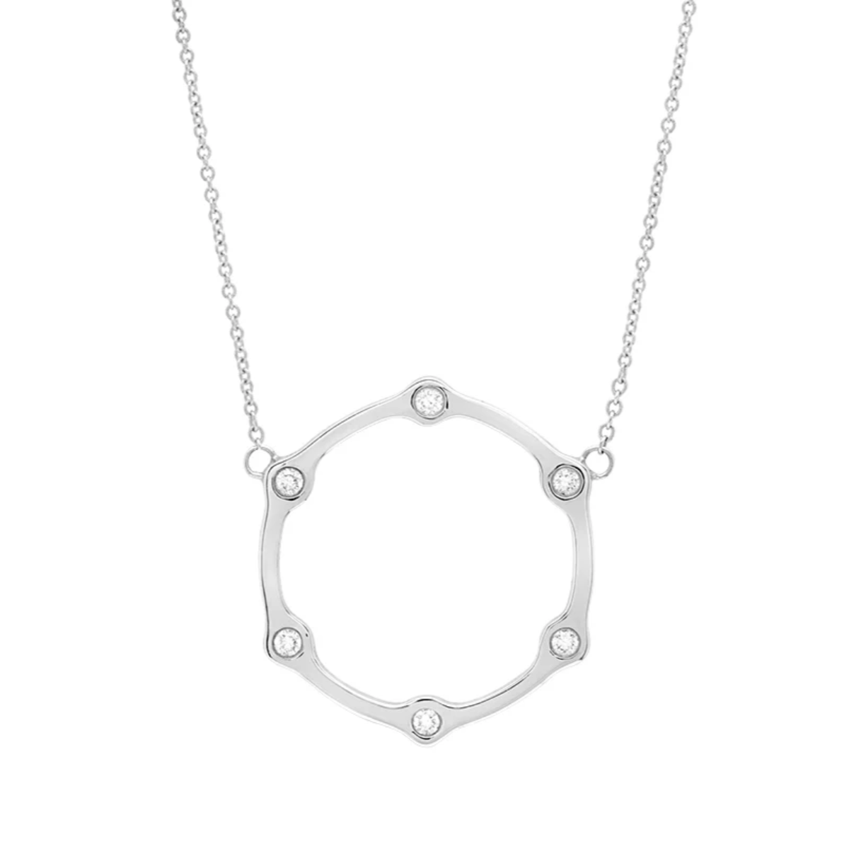 Diamond Gear Necklace