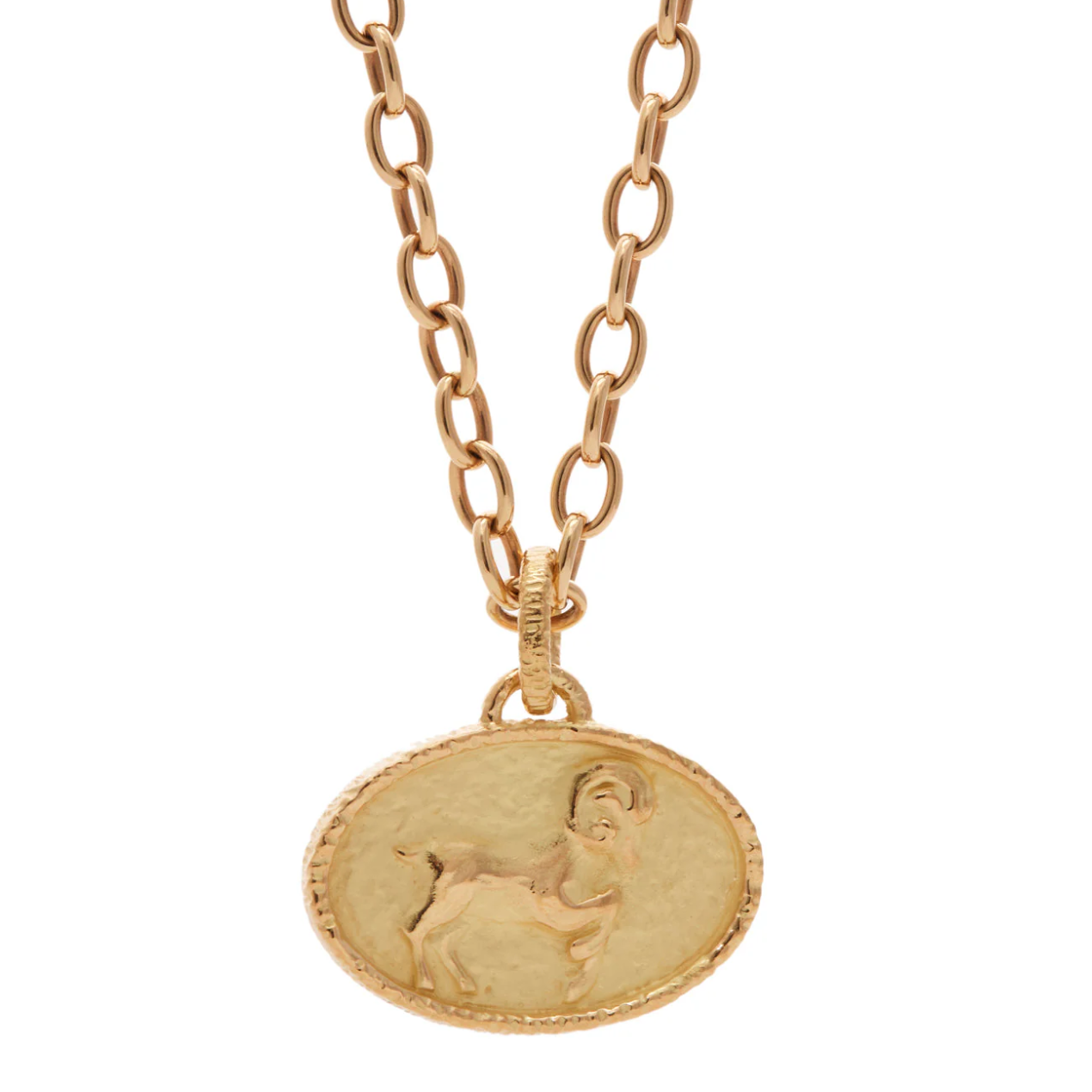 Aries Pendant with Diamonds
