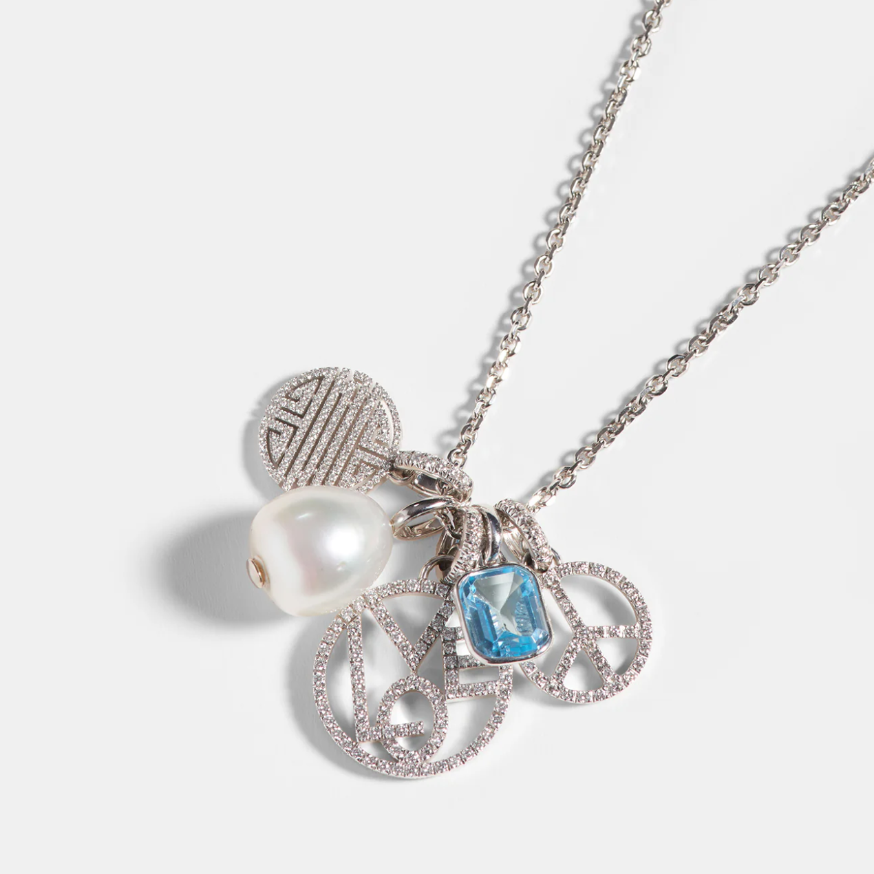 Floating Pearl Charm