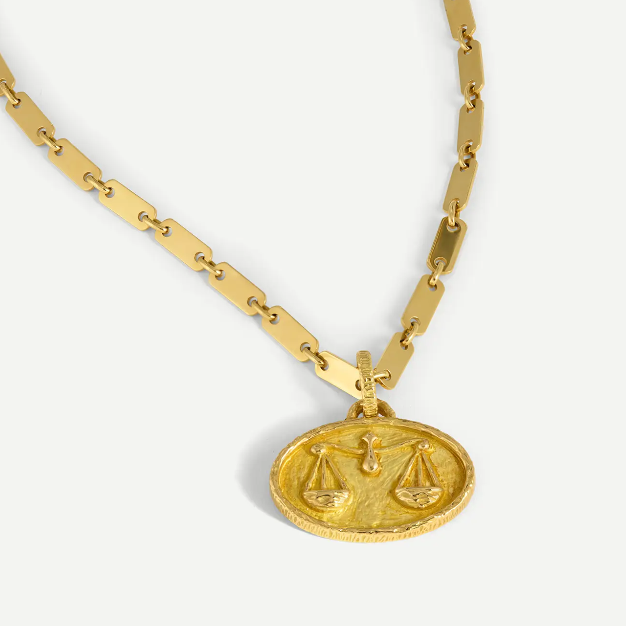Tab Chain Necklace
