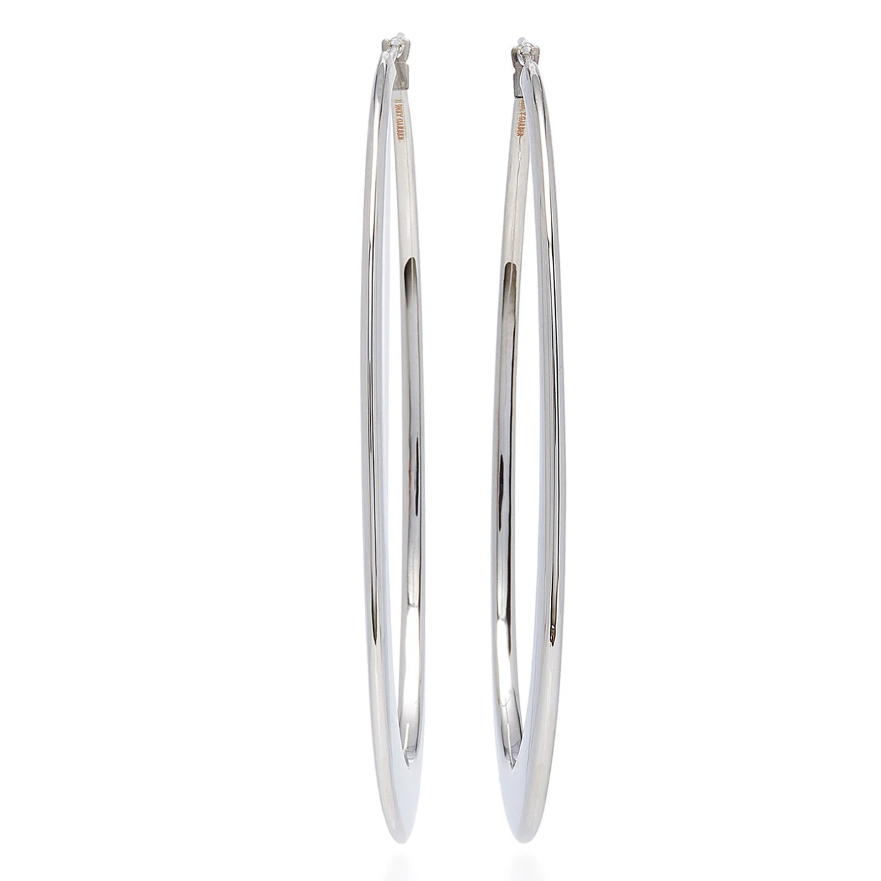 Crescent Hoop Earrings