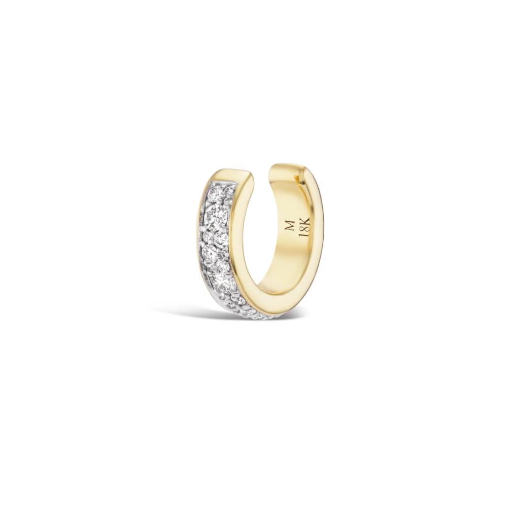 Signature Scattered Pave Ear Cuff