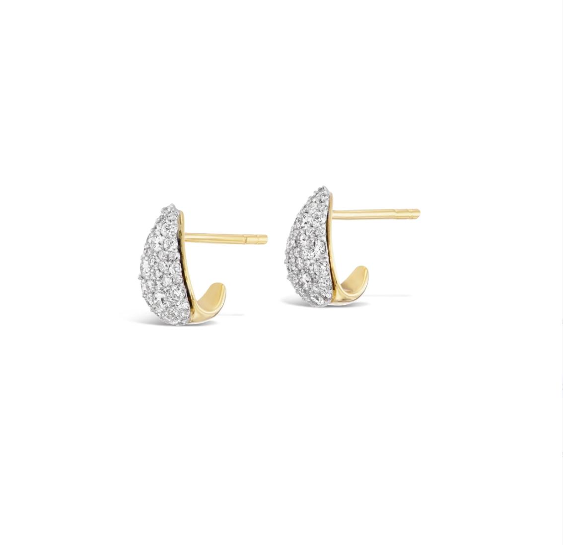 Juju Pave Tear Drop Earrings