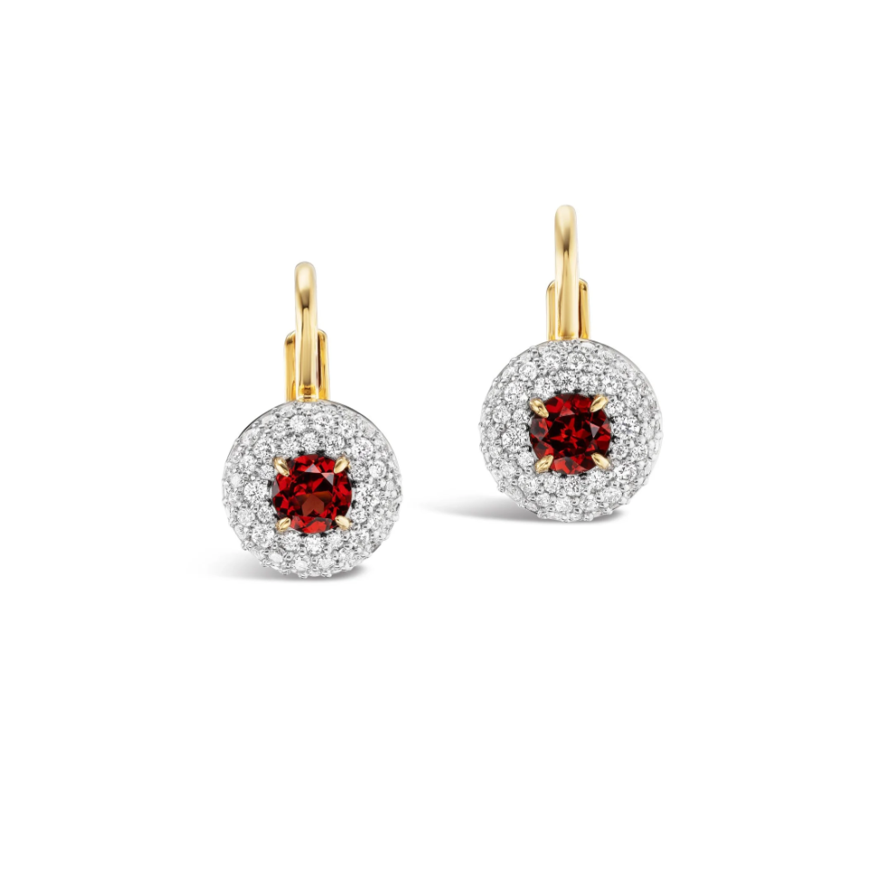 Evie Pave Leverback Earrings