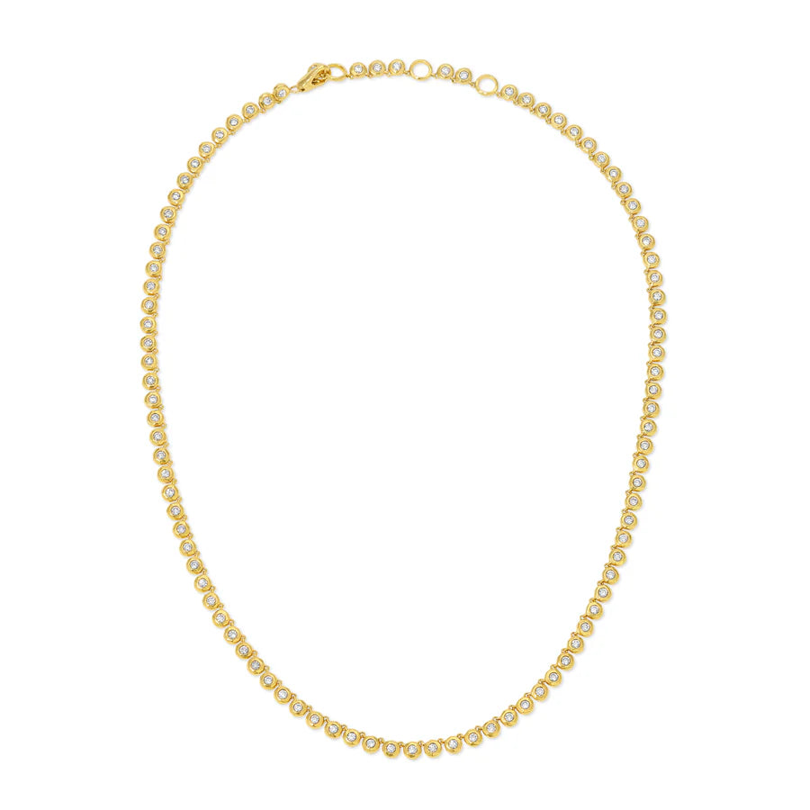 Diamond Tribute Tennis Necklace
