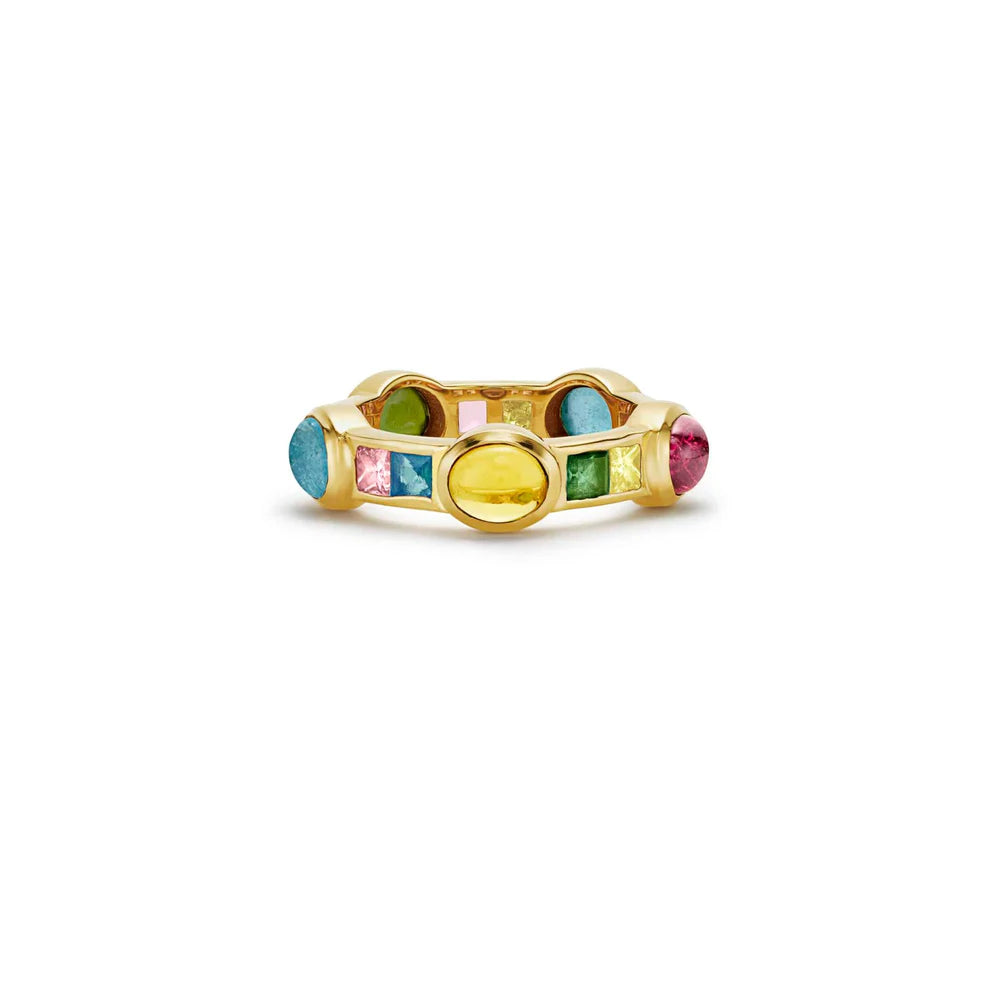 Van Stack Rings Diamond Multi Precious Stones